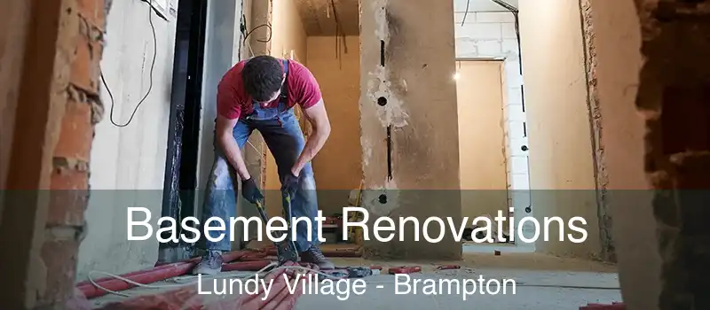  Basement Renovations Lundy Village - Brampton