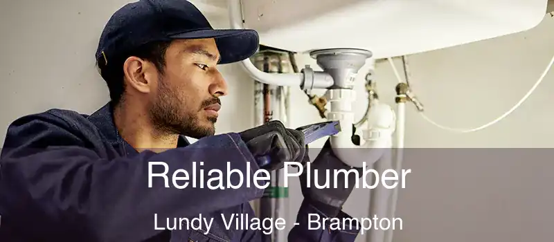  Reliable Plumber Lundy Village - Brampton